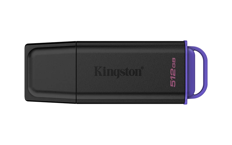 Kingston Technology DataTraveler 512GB Portable USB 3.2 Gen 1 Exodia Black/Purple