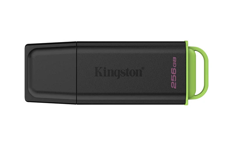 Kingston Technology DataTraveler 256GB Portable USB 3.2 Gen 1 Exodia Black/Green
