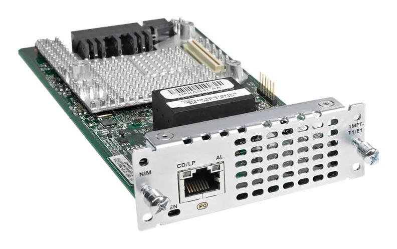 Cisco NIM-1MFT-T1/E1-RF network equipment spare part Voice network module