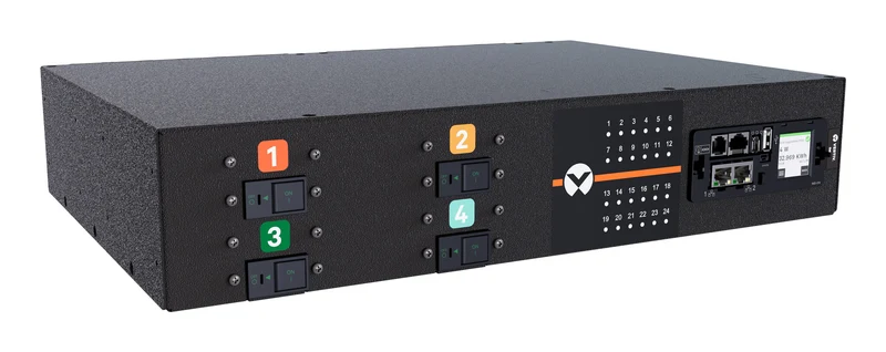 Vertiv PowerIT rack power distribution unit, 14.4kW, 1P+N+E (IP44), TAA Compliance, RoHS, China RoHS, UL/CE dual listed