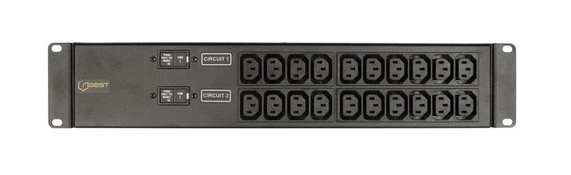 Vertiv EG2XPR206-103C13PS6-IP44 power distribution unit (PDU) 20 AC outlet(s) Black