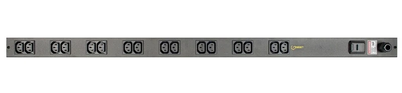 Vertiv EGVHVAB162-104C13UK-V power distribution unit (PDU) 16 AC outlet(s) Black