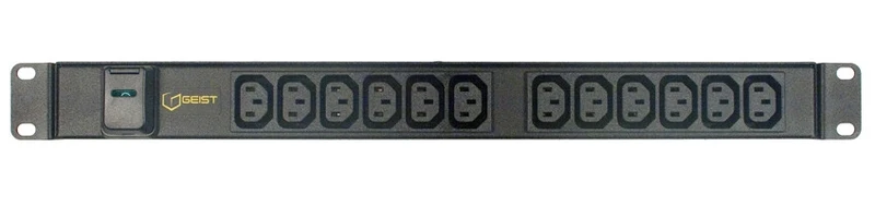 Vertiv EGVHVRB122-104C13UK-V power distribution unit (PDU) 12 AC outlet(s) Black