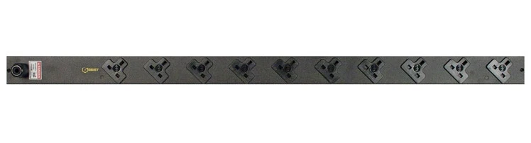 Vertiv EGXPAN102-103UKRPS6-IP44 power distribution unit (PDU) 10 AC outlet(s) Black