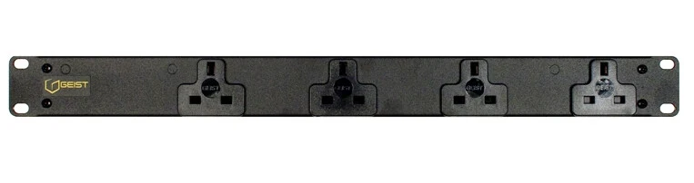 Vertiv EGXPRN042-103UKLPS6-IP44 power distribution unit (PDU) 4 AC outlet(s) Black