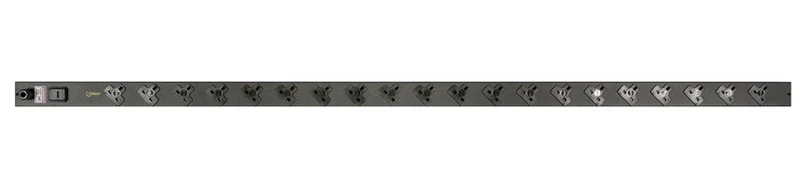 Vertiv EGVHVBB202-104UKRUK-V power distribution unit (PDU) 20 AC outlet(s) Black