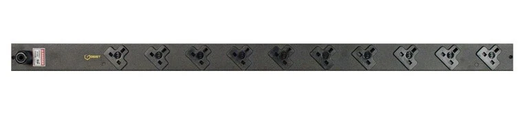 Vertiv EGVHVAB102-102UKRPS6-IP44 power distribution unit (PDU) 10 AC outlet(s) Black