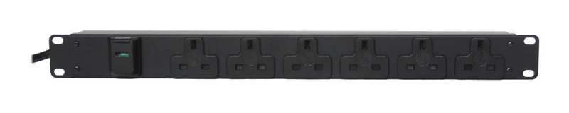 Vertiv EGVHVRB062-104UKLUK-V power distribution unit (PDU) 6 AC outlet(s) Black