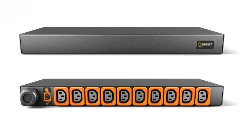 Vertiv GVHVRN102-102L13PS6-IP44 power distribution unit (PDU) 10 AC outlet(s) 1U Black