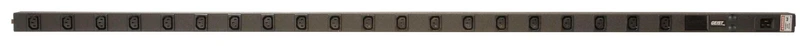 Vertiv G1011 power distribution unit (PDU) 20 AC outlet(s) Black