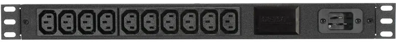 Vertiv GBRELN102-0020/16 power distribution unit (PDU) 10 AC outlet(s) 1U Black