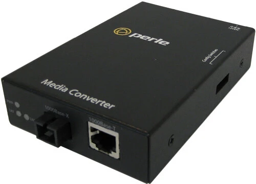 Perle S-1000-S1SC10U network media converter 1000 Mbit/s 1490 nm Single-mode