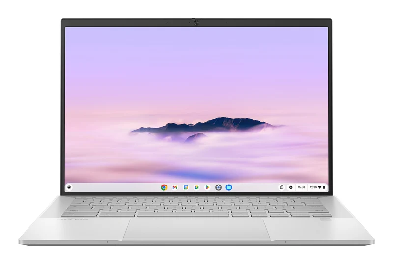 ASUS Chromebook Plus Enterprise CX54 CX5403CMA-QM0381 Intel Core Ultra 7 155U 35.6 cm (14") Touchscreen WQXGA 8 GB LPDDR5x-SDRAM 512 GB SSD Wi-Fi 6E (802.11ax) ChromeOS Silver
