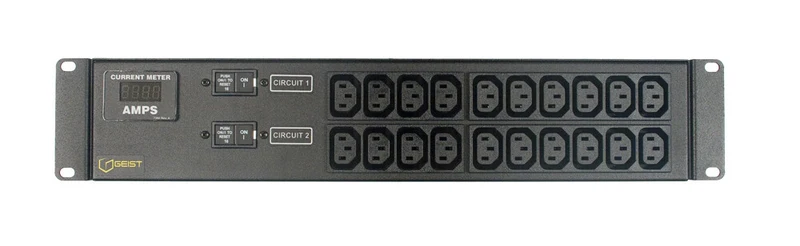 Vertiv EG2XPRA206-103C13PS6-IP44 power distribution unit (PDU) 20 AC outlet(s) Black