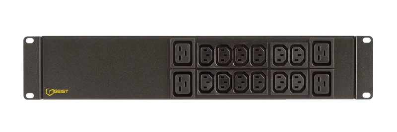 Vertiv EG2VHVRN162-102IB4PS6-IP44 power distribution unit (PDU) 12 AC outlet(s) Black