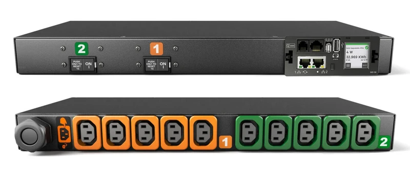 Vertiv PowerIT VP4G31A2 power distribution unit (PDU) 36 AC outlet(s) 0U Black