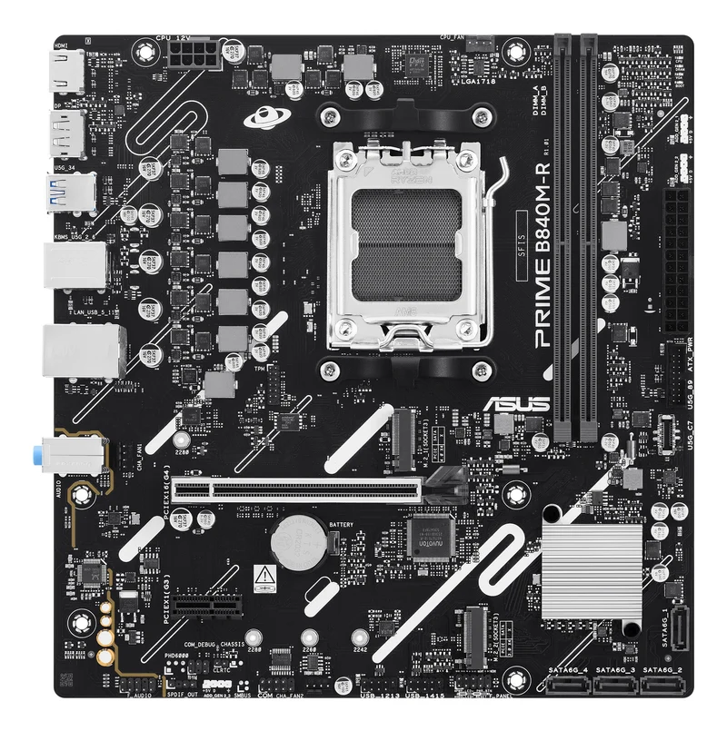 ASUS PRIME B840M-R AMD B840 Socket AM5 micro ATX