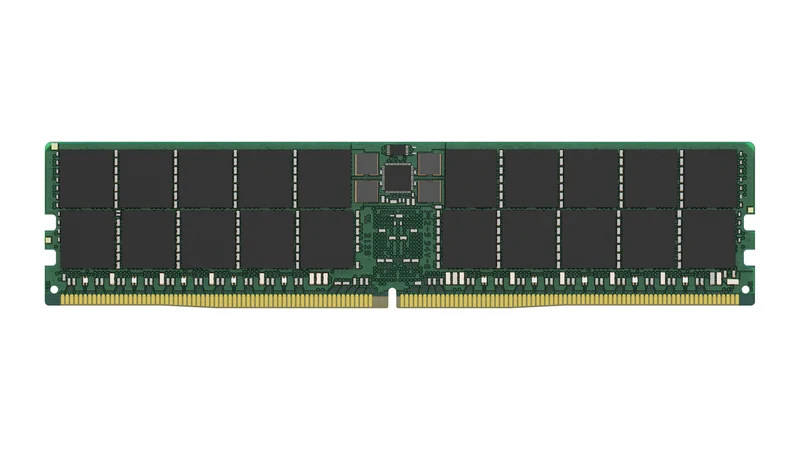 Kingston Technology 96GB, DDR5, 6400MT/s, ECC, Registered DIMM CL52 2RX4 1.1V 288-pin 24Gbit