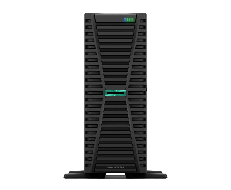 HPE ProLiant ML350 Gen11 4510 2.4GHz 12c 1P 2x32GB-R 8SFF NS204i-u MR408i-o 2x1000W PS EU Server