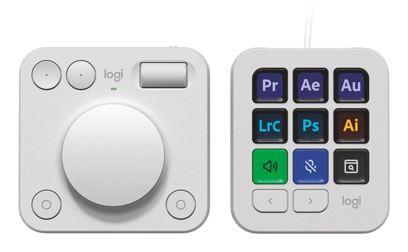 Logitech MX Creative Console Keypad Bluetooth/USB Grey
