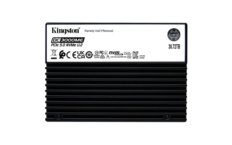 Kingston Technology 30.7TB DC3000ME U.2 PCIe 5.0 NVMe TCG Opal Enterprise SSD