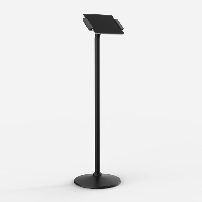 Bouncepad Clip Floorstanding | Compatible with All USB-C Tablets | Black