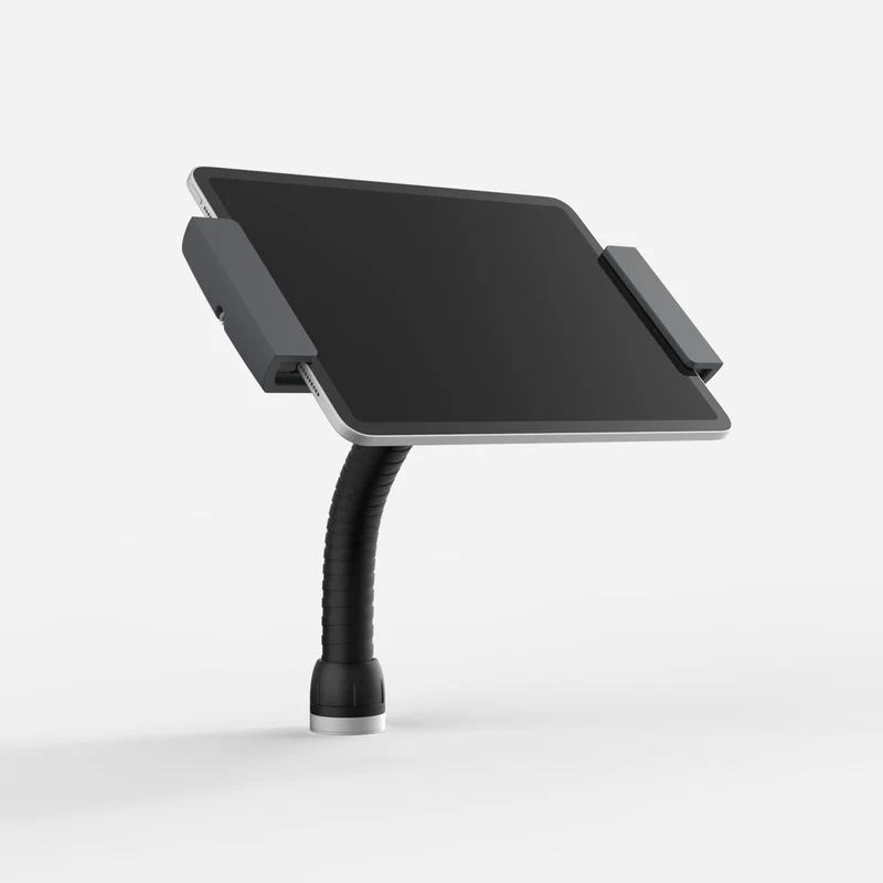 Bouncepad Clip Flex | Compatible with All USB-C Tablets | Black