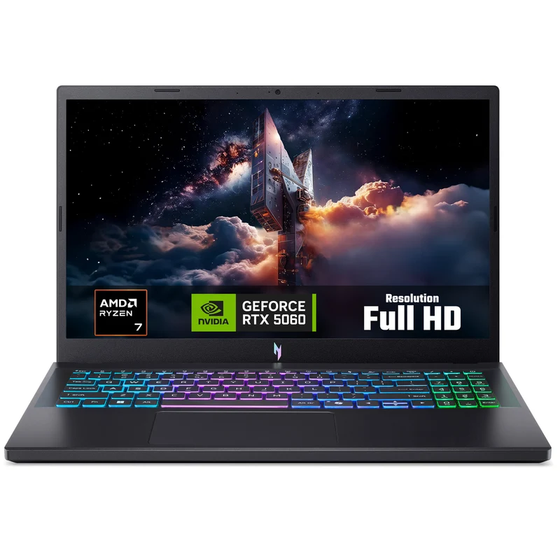 Acer Nitro V 15 ANV15-A31-R4A1 AMD Ryzen 7 170 16GB RAM 512GB SSD RTX 5060 15.6" Windows 11 Home Gaming Laptop