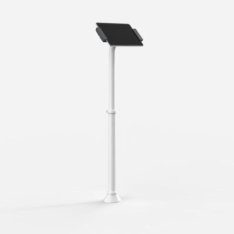 Bouncepad Clip Elevate Slim | Compatible with All USB-C Tablets | White