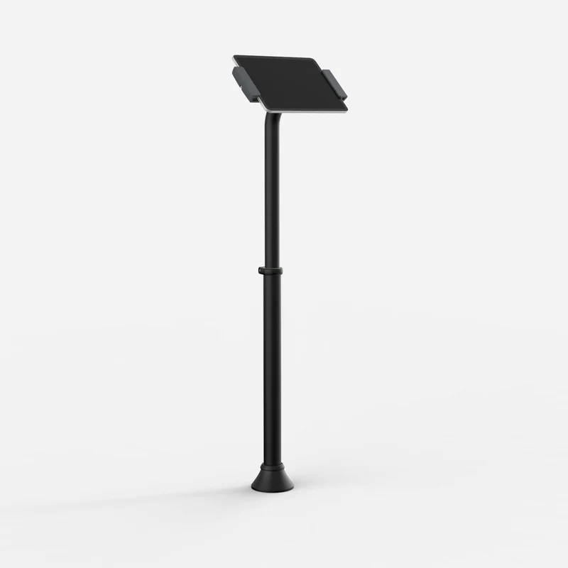 Bouncepad Clip Elevate Slim | Compatible with All USB-C Tablets | Black