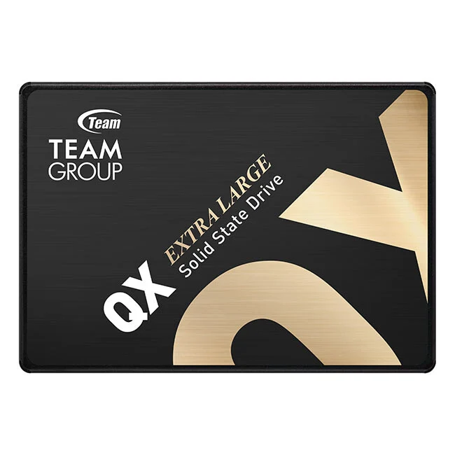Team Group QX T253X7004T0C101 internal solid state drive 4 TB 2.5" Serial ATA III QLC 3D NAND