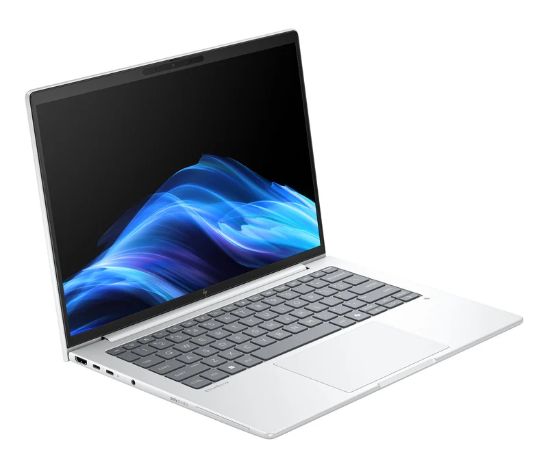HP EliteBook 8 G1i Next Gen AI Wolf Pro Security Edition Intel Core Ultra 7 255U Laptop 35.6 cm (14") WUXGA 24 GB DDR5-SDRAM 512 GB SSD Wi-Fi 6E (802.11ax) Windows 11 Pro AI PC Silver