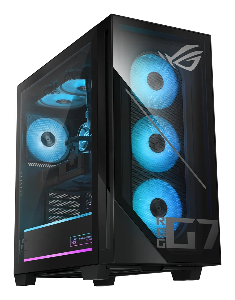 ASUS ROG G700 GM700TZ-R9800X152W AMD Ryzen™ 7 9800X3D 64 GB DDR5-SDRAM 2 TB SSD AMD Radeon RX 9070 XT Windows 11 Home Tower PC Black