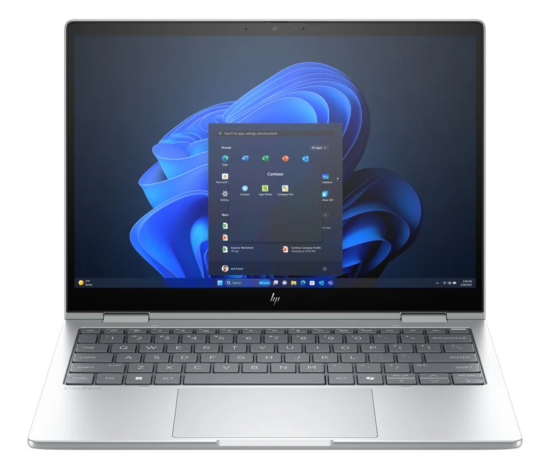HP EliteBook 8 Flip G1i AI Intel Core Ultra 7 255U Hybrid (2-in-1) 33.8 cm (13.3") Touchscreen WUXGA 32 GB LPDDR5x-SDRAM 512 GB SSD Wi-Fi 7 (802.11be) Windows 11 Pro AI PC Silver