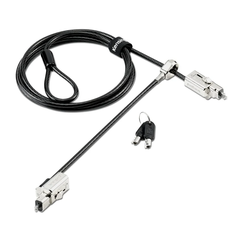 Kensington Universal 3-in-1 2.0 Keyed Dual Lock Head Laptop Lock