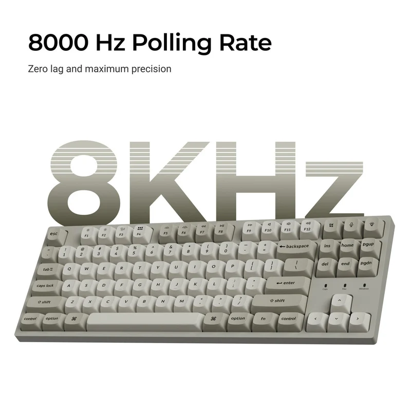 Keychron C1 Pro 8K keyboard Home/Office USB QWERTY UK English Beige