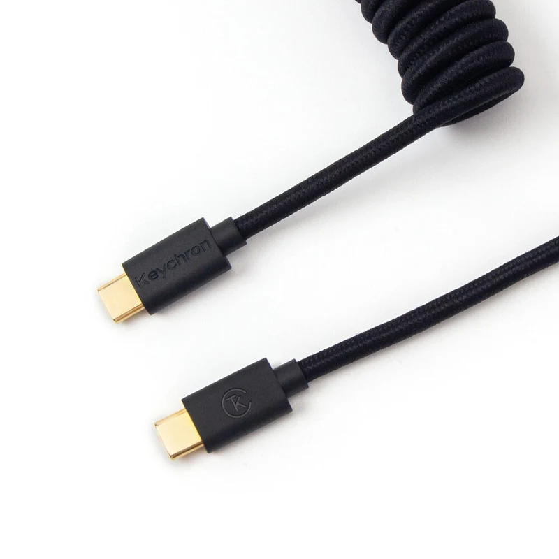 Keychron CAB-B USB cable USB4 Gen 3x2 1.3 m USB C Black