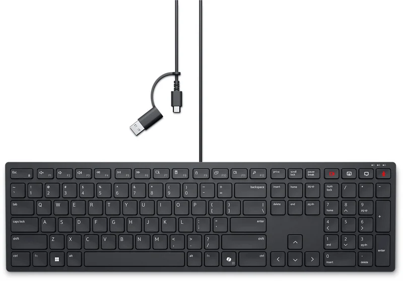 DELL Pro Wired Collaboration Keyboard - KB525C - UK (QWERTY)