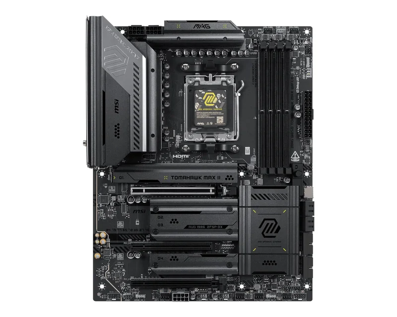 MSI MAG B850 TOMAHAWK MAX WIFI II motherboard AMD B850 Socket AM5 ATX