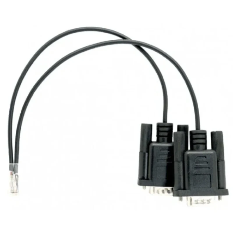 QNAP CAB-CONSOLE-RSRJ11-0M2 serial cable Black 0.2 m RJ-11 2 x RS-232