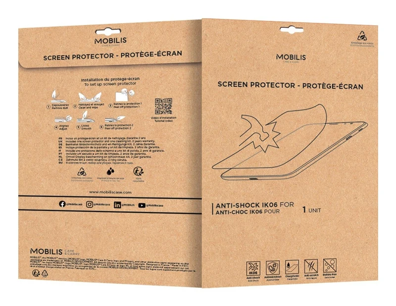 Mobilis 036369 tablet screen protector Clear screen protector Microsoft 1 pc(s)