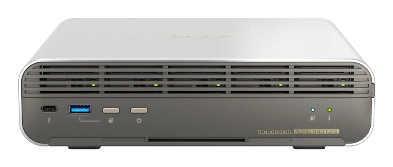 QNAP TBS-h574TX-i5UC-05S02 NAS Compact Intel® Core™ i5 i5-1235U 16 GB 19.2 TB SSD QNAP QTS Grey, Black