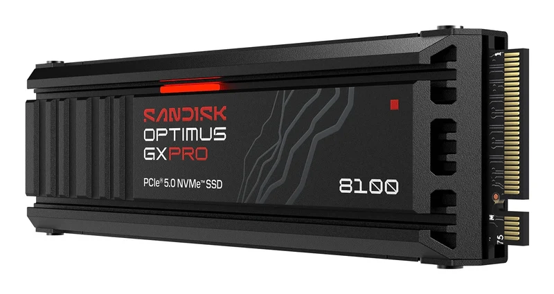 SanDisk Optimus GX PRO 8100 8 TB M.2 PCI Express 5.0 NVMe TLC 3D NAND
