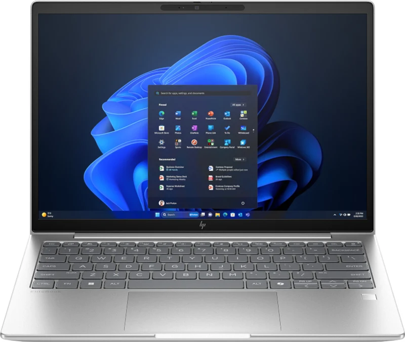 HP EliteBook 6 G1i AI PC Intel Core Ultra 5 225U Laptop 33.8 cm (13.3") WUXGA 16 GB DDR5-SDRAM 512 GB SSD Wi-Fi 7 (802.11be) Windows 11 Pro Silver