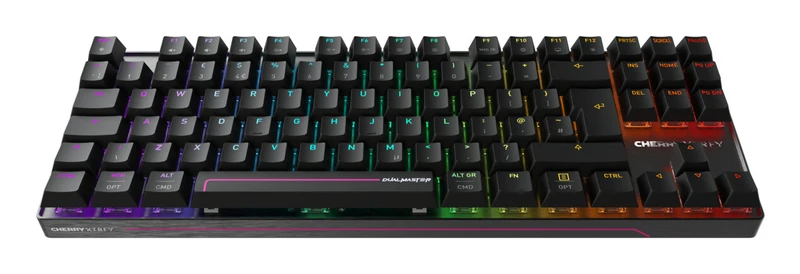 CHERRY MX 8.2 Pro TMR Wireless keyboard Gaming USB + RF Wireless + Bluetooth QWERTY UK English Black