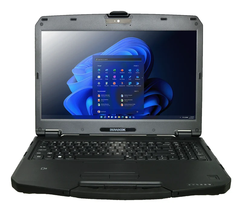 Durabook S15 Intel® Core™ i5 i5-1235U Laptop 39.6 cm (15.6") Full HD 8 GB DDR5-SDRAM 256 GB SSD Wi-Fi 6E (802.11ax) Windows 11 Pro Black