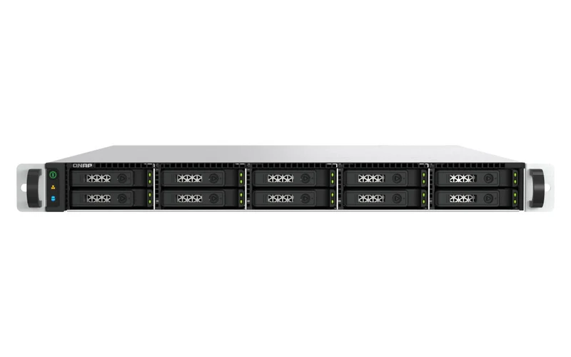QNAP TS-h1077AFU-R7-32G NAS Rack (1U) AMD Ryzen™ 7 32 GB DDR5 0 TB QNAP QTS Black, Grey