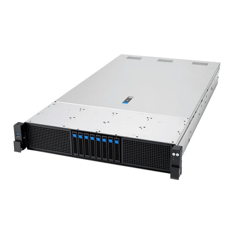 ASUS RS720A-E13-RS8G Socket SP5 Rack (2U) Black, Silver