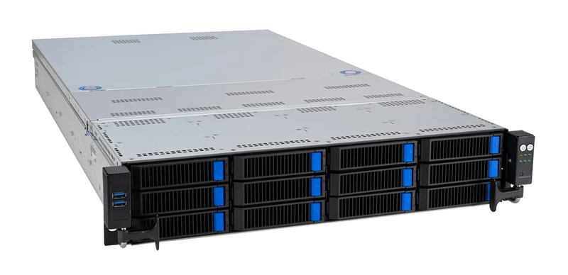 ASUS RS720A-E12-RS12 Socket SP5 Rack (2U) Grey