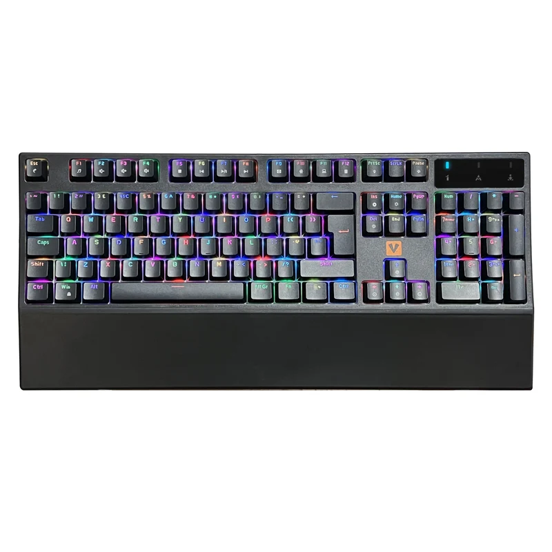VIDA MECHA MECHANICAL RGB keyboard Gaming USB QWERTY UK English Black